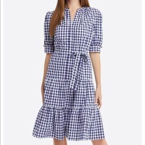 Draper James Loretta Gingham shirt dress
